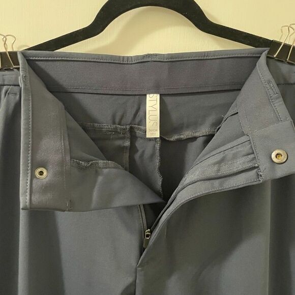 Stylus men's size 36 x 34 grey stretch Performance Golf style pants EUC - Picture 1 of 8